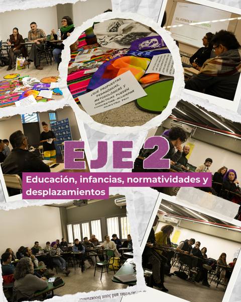 Eje 2: Educación, infancias, normatividades y desplazamientos